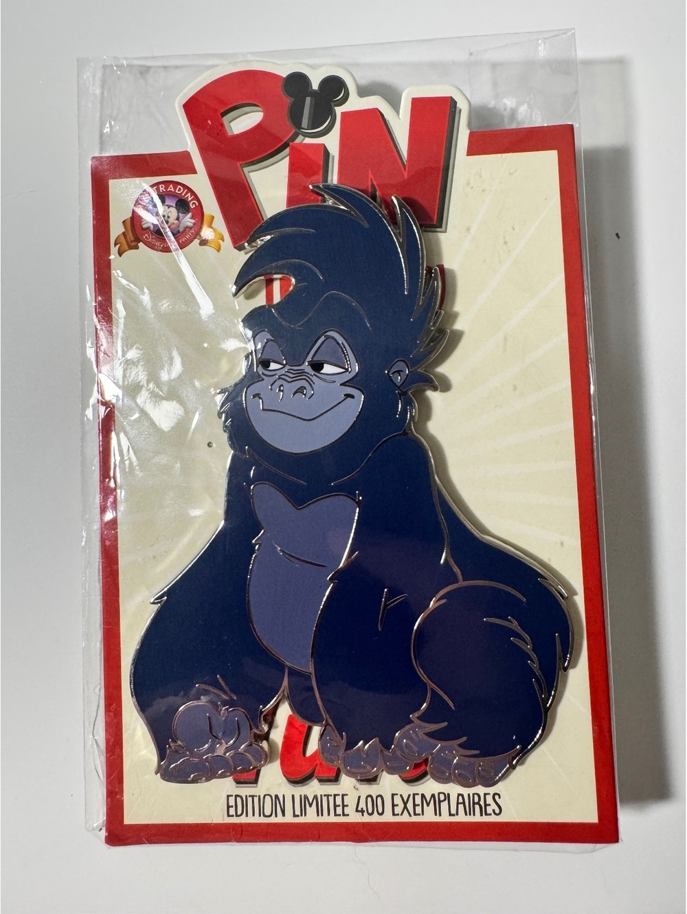Disneyland Paris Disney Tarzan Terk Pin Trading Time 2024 LE 400 Pin PTT